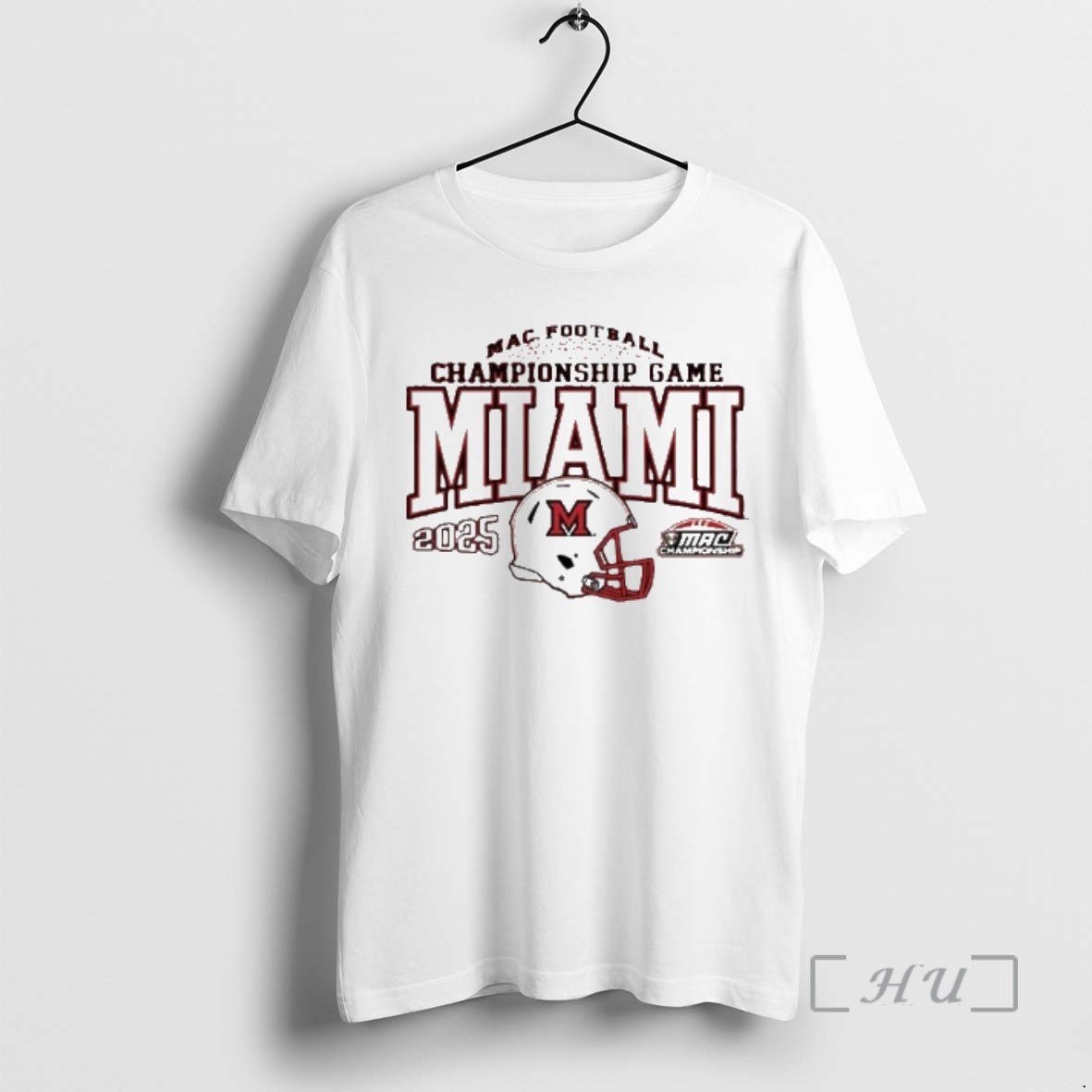 Officials Miami Redhawks 2025 Mac Football Championship Bound Helmet