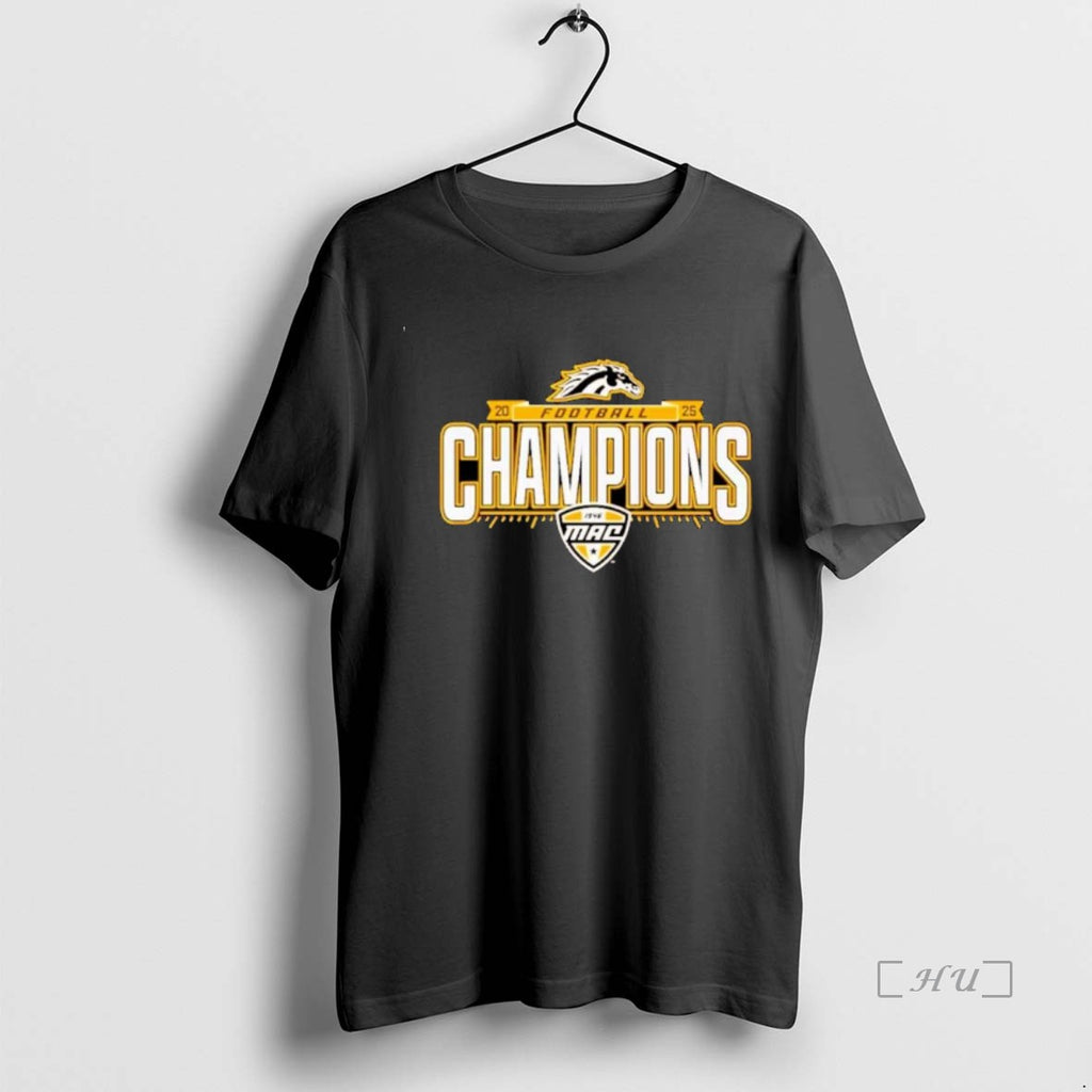 Officials Michigan Broncos Brown 2025 Mac Football Champions Ornaments