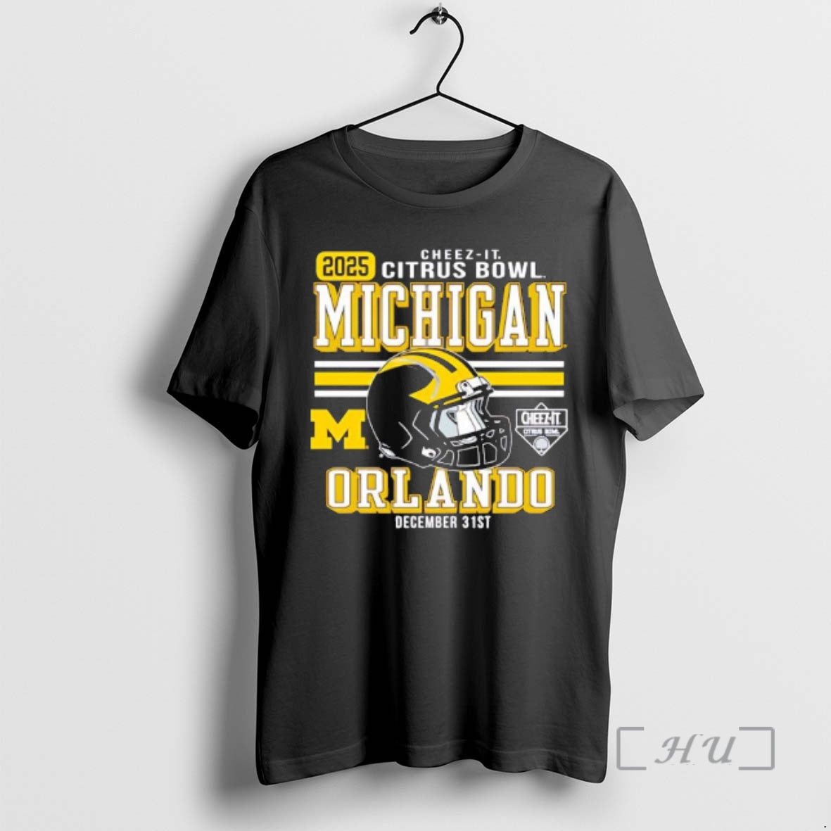 Officials Michigan Wolverines Football Cheez It Citrus Bowl Helmet December 31st Premium T Shirts Sweater