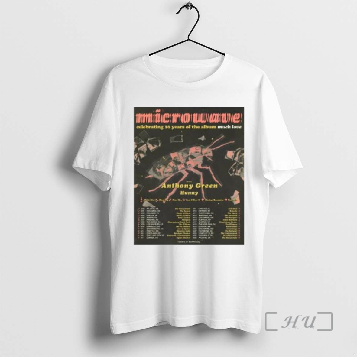 Officials Microwave 10 Year Anniversary Much Love Circle White