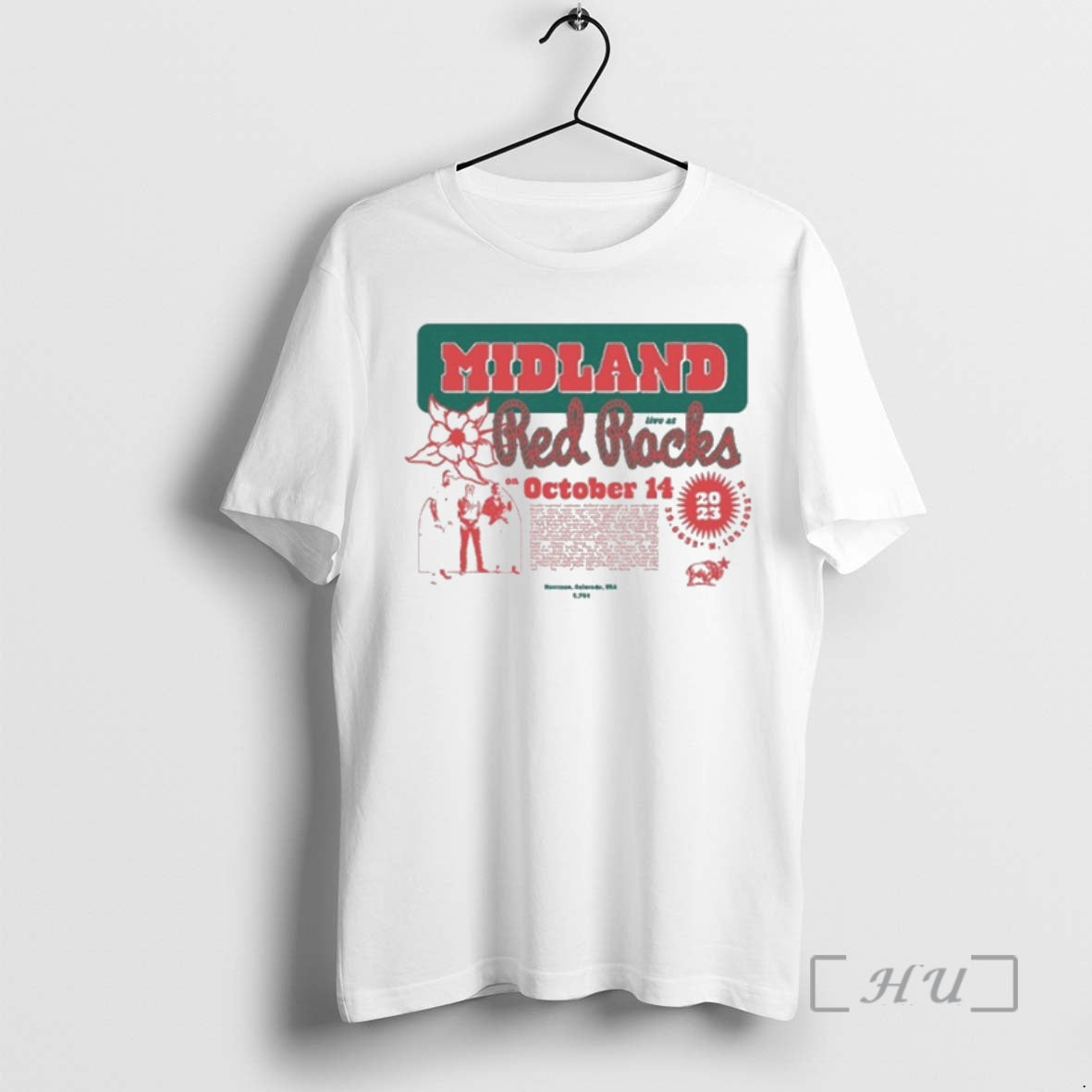 Officials Midland Live At Red Rocks October 14 2023