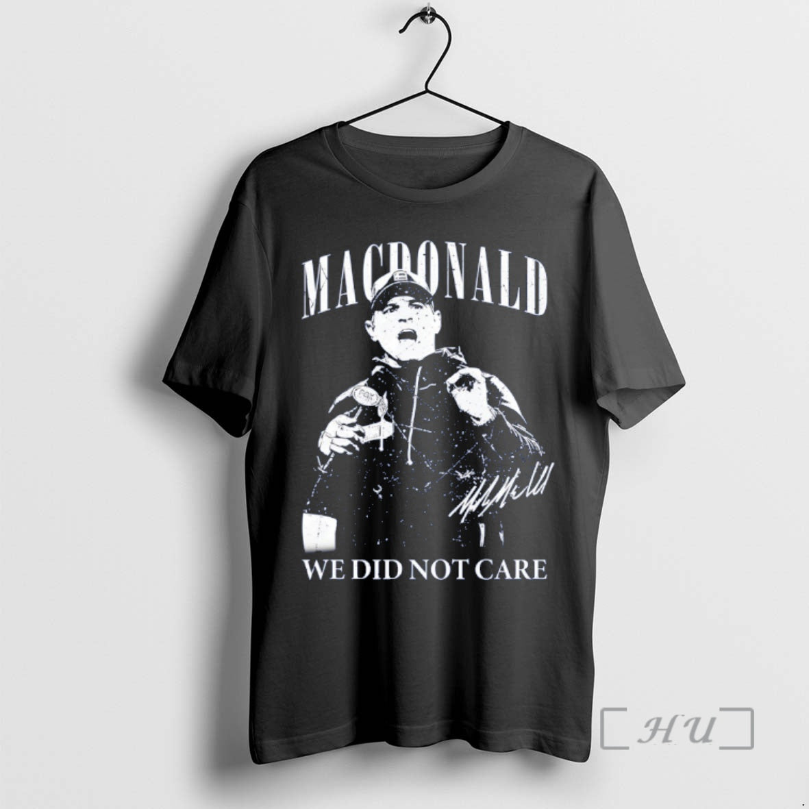 Officials Mike Macdonald We Did Not Care Vintage 90s Seattle Football Coach Premium T Shirts