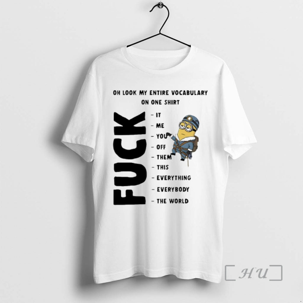 Officials Minion Oh Look My Entire Vocabulary On One