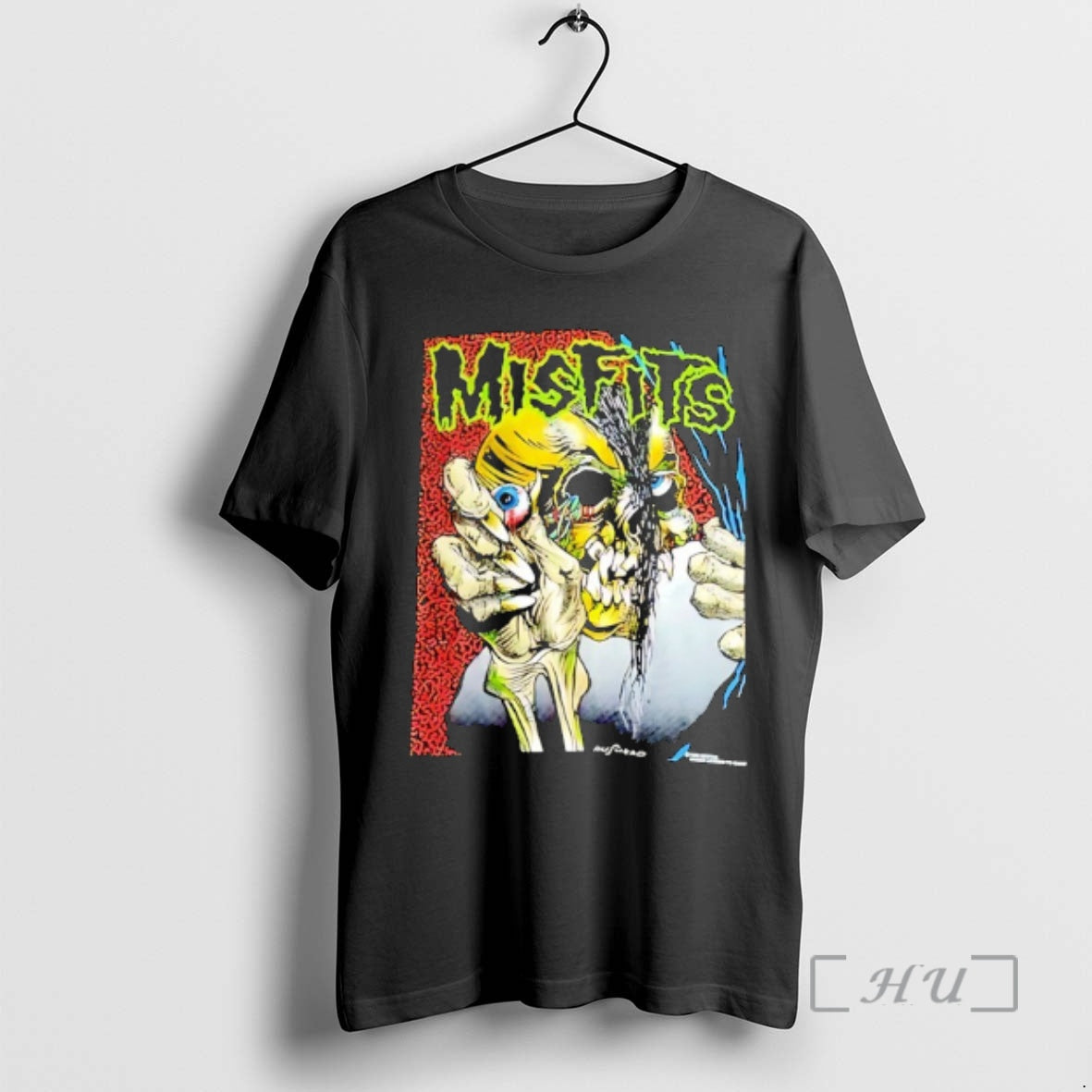 Officials Misfits Pushead Schroeder Skull Eyeball Graphic