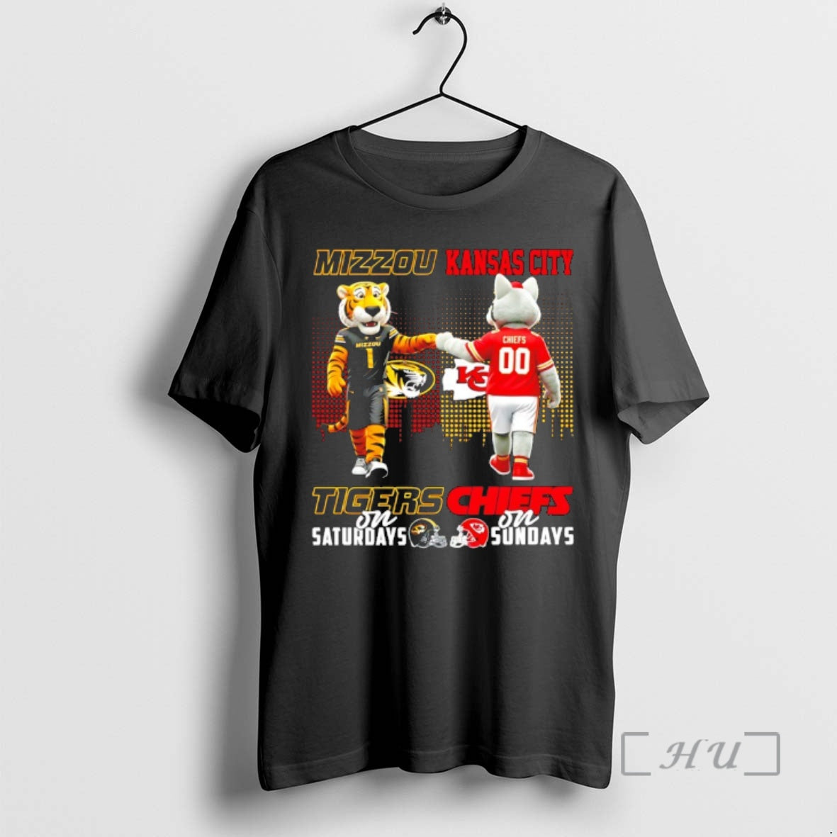 Officials Missouri Tigers On Saturdays Vs Kansas City Chiefs On Sundays Mascot Skyline Premium