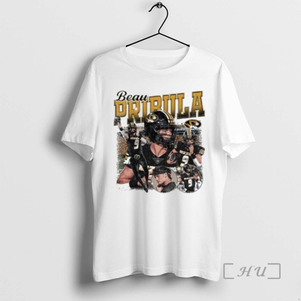 Officials Mizzou Tigers Nil Beau Pribula 9 Player Circle White
