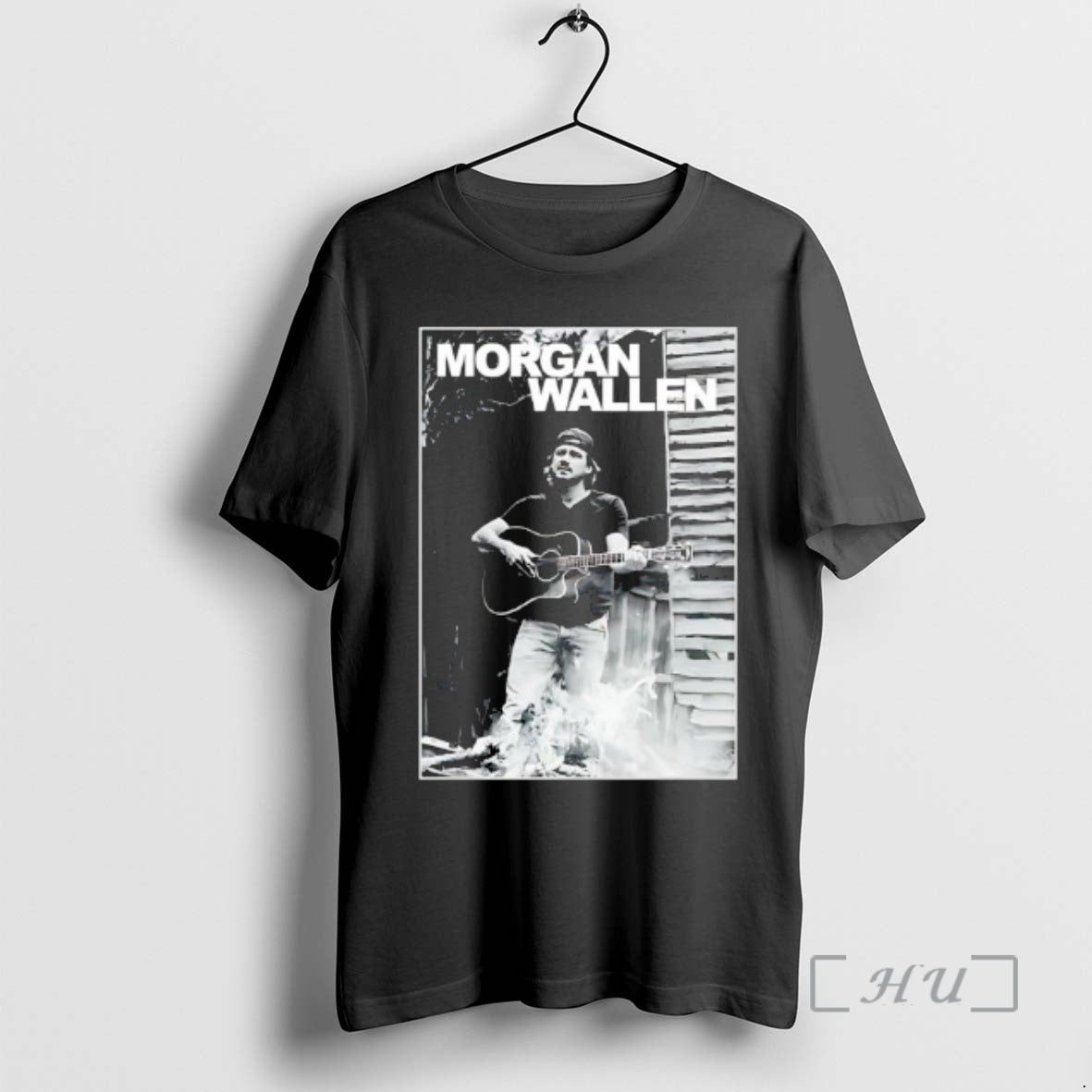 Officials Morgan Wallen Guitar Photo Graphic