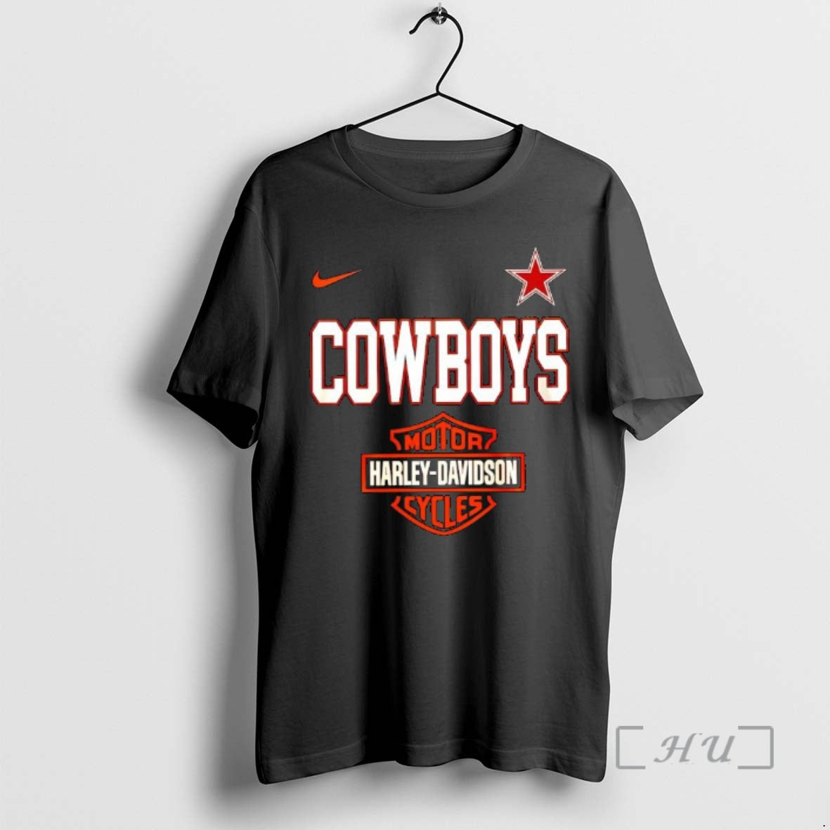 Officials Motor Cycles Harle Davidson Dallas Cowboys Logo