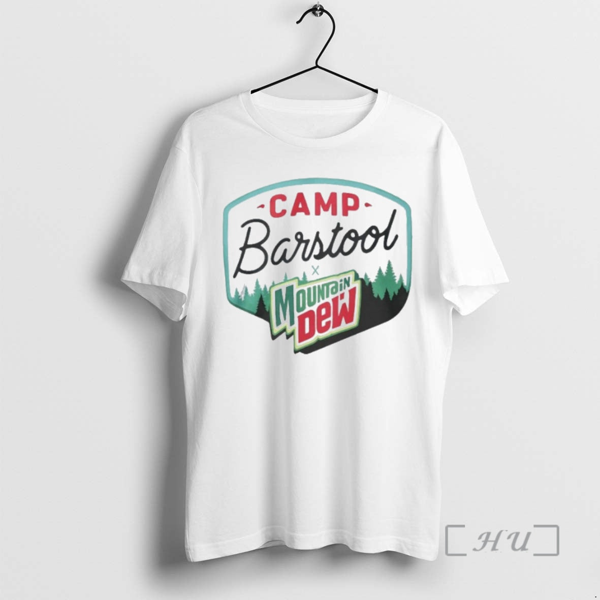 Officials Mountain Dew Camp Barstool Logo
