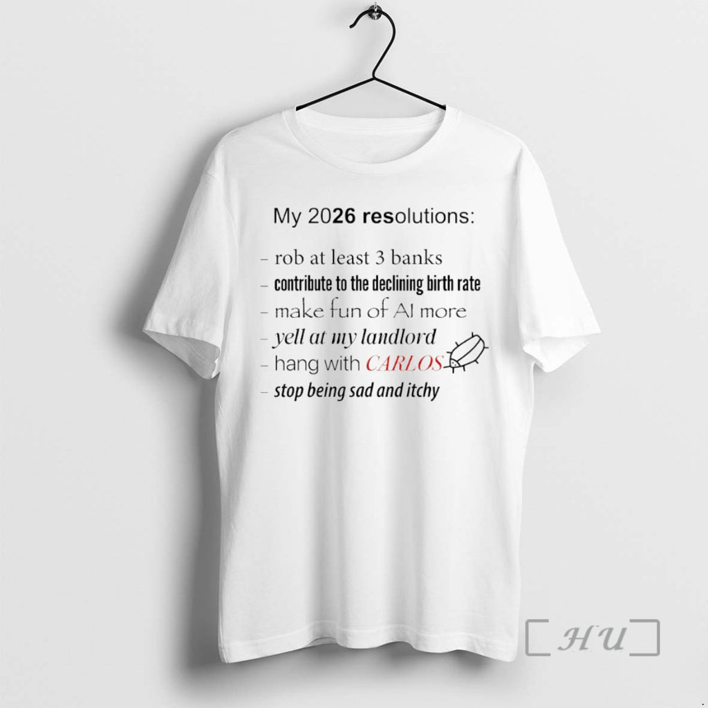 Officials My 2026 Resolutions Hang With Carlos Circle