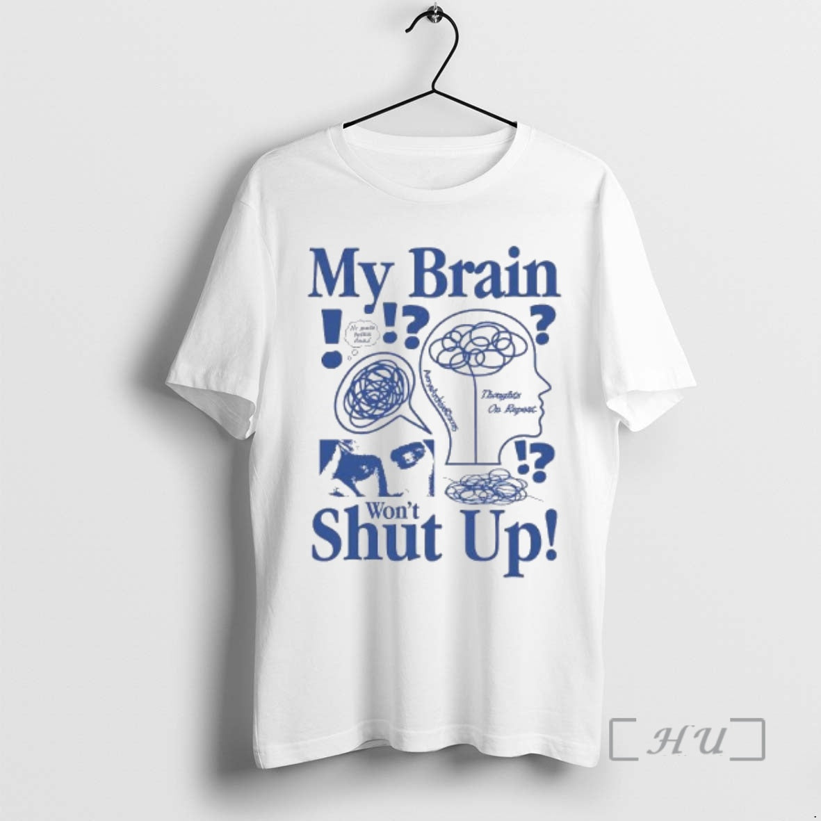 Officials My Brain Wont Shut Up Graphic