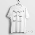 Officials My Playlist 50 Bruno 50 Repeat Graphic