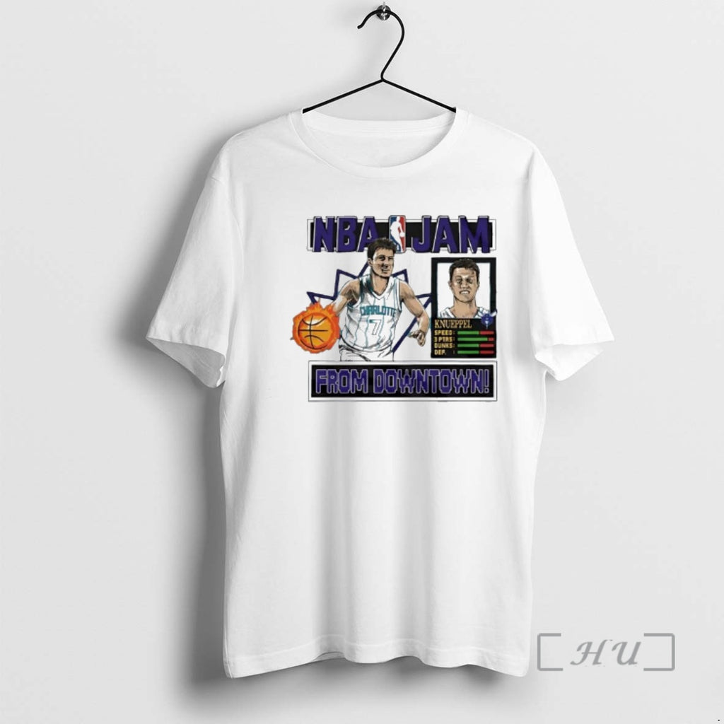 Officials Nba Jam Charlotte Hornets Kon Knueppel From Downtown