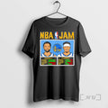 Officials Nba Jam Stephen Curry And Seth Curry Golden State Warriors Premium T Shirts Sweater