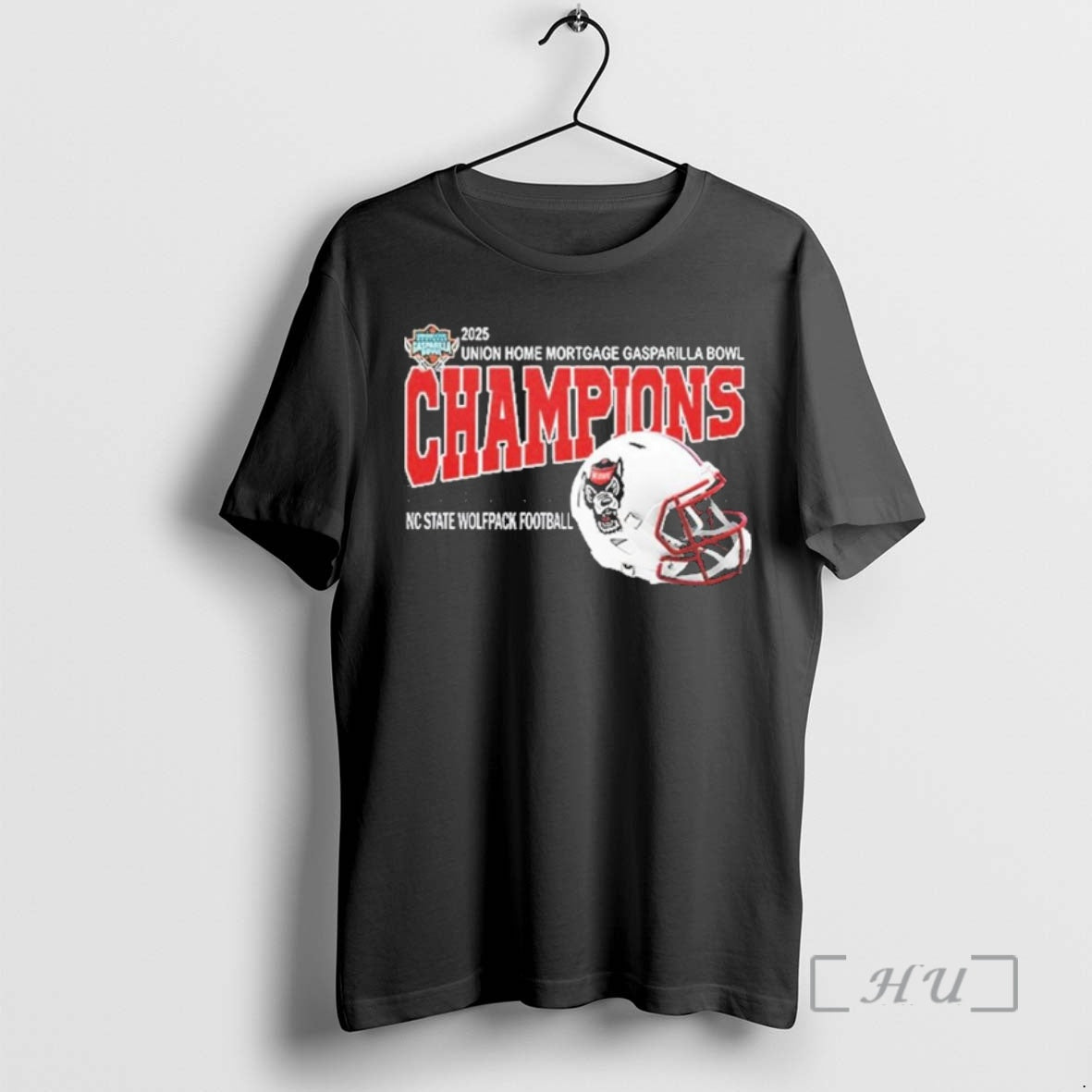 Officials Nc State Wolfpack 2025 Gasparilla Bowl Champions Helmet