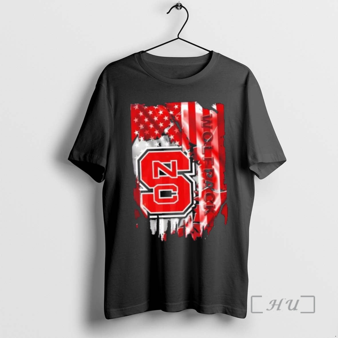 Officials Nc State Wolfpack Football X American Flag