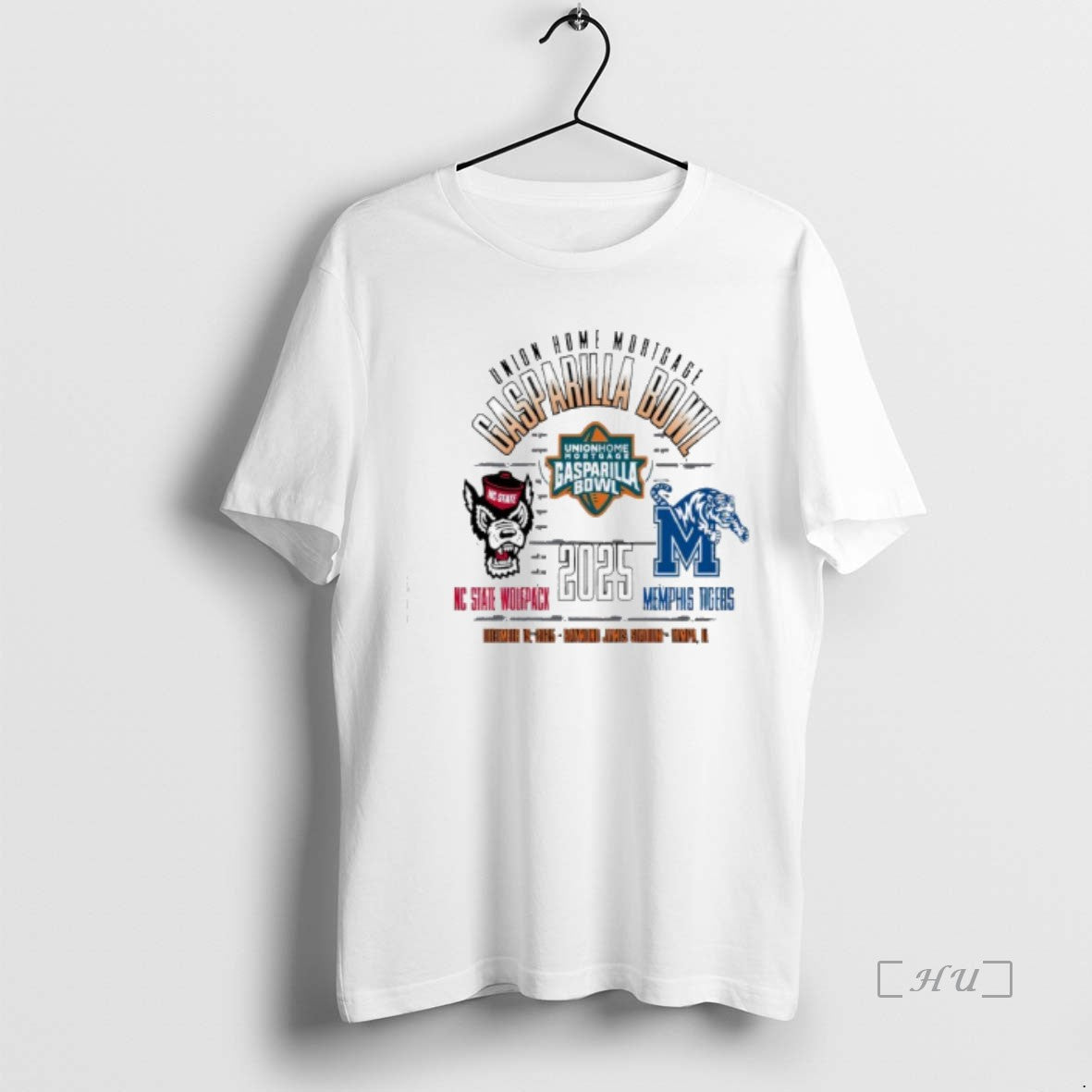 Officials Nc State Wolfpack Oxford 2025 Union Home Mortgage Gasparilla Bowl Premium T Shirts Sweater
