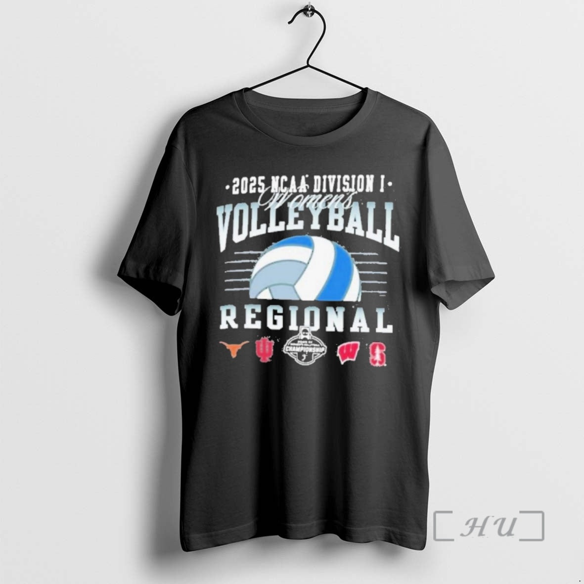 Officials Ncaa Di Womens Volleyball Regional 2025 Texas Indiana Wisconsin And Stanford Premium T Shirts
