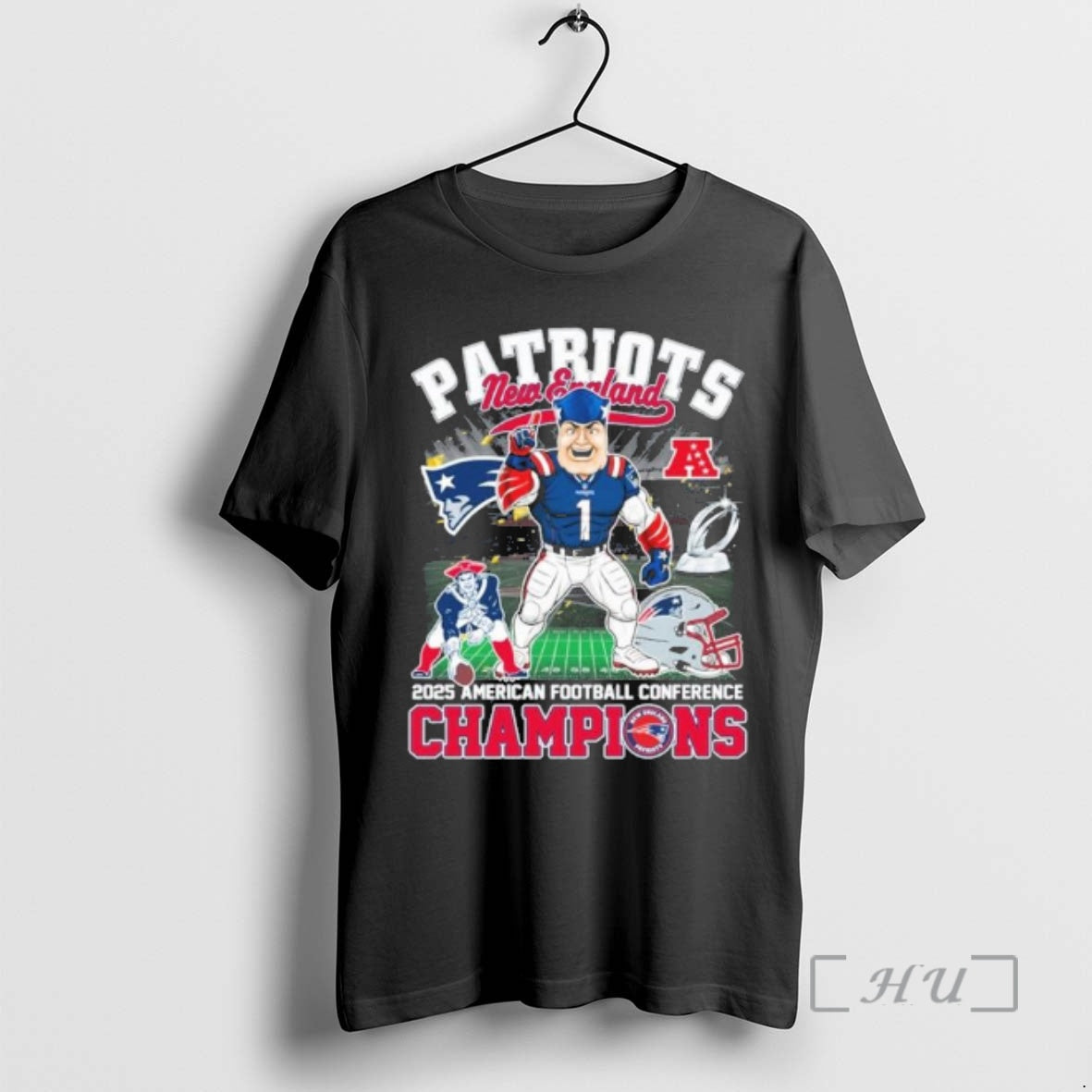 Officials Ne Patriots Mascot Afc Conference Champions