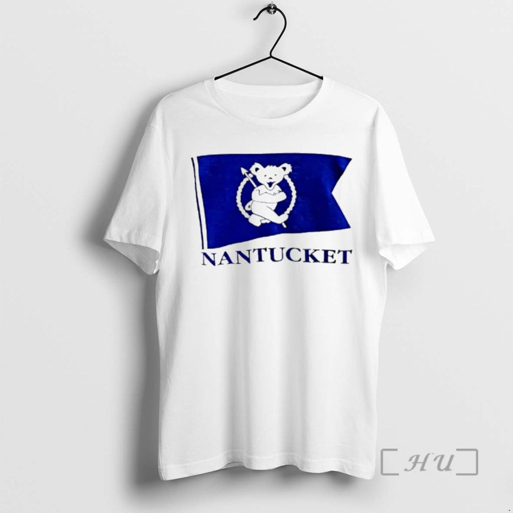 Officials Nantucket Flag X Grateful Dead Dancing Bear Graphic