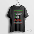 Officials Naughty Nice Latino Ugly Christmas Sweat