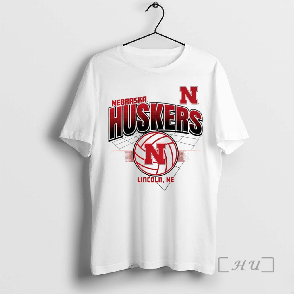 Officials Nebraska Huskers Volleyball Lincoln Grid Circle