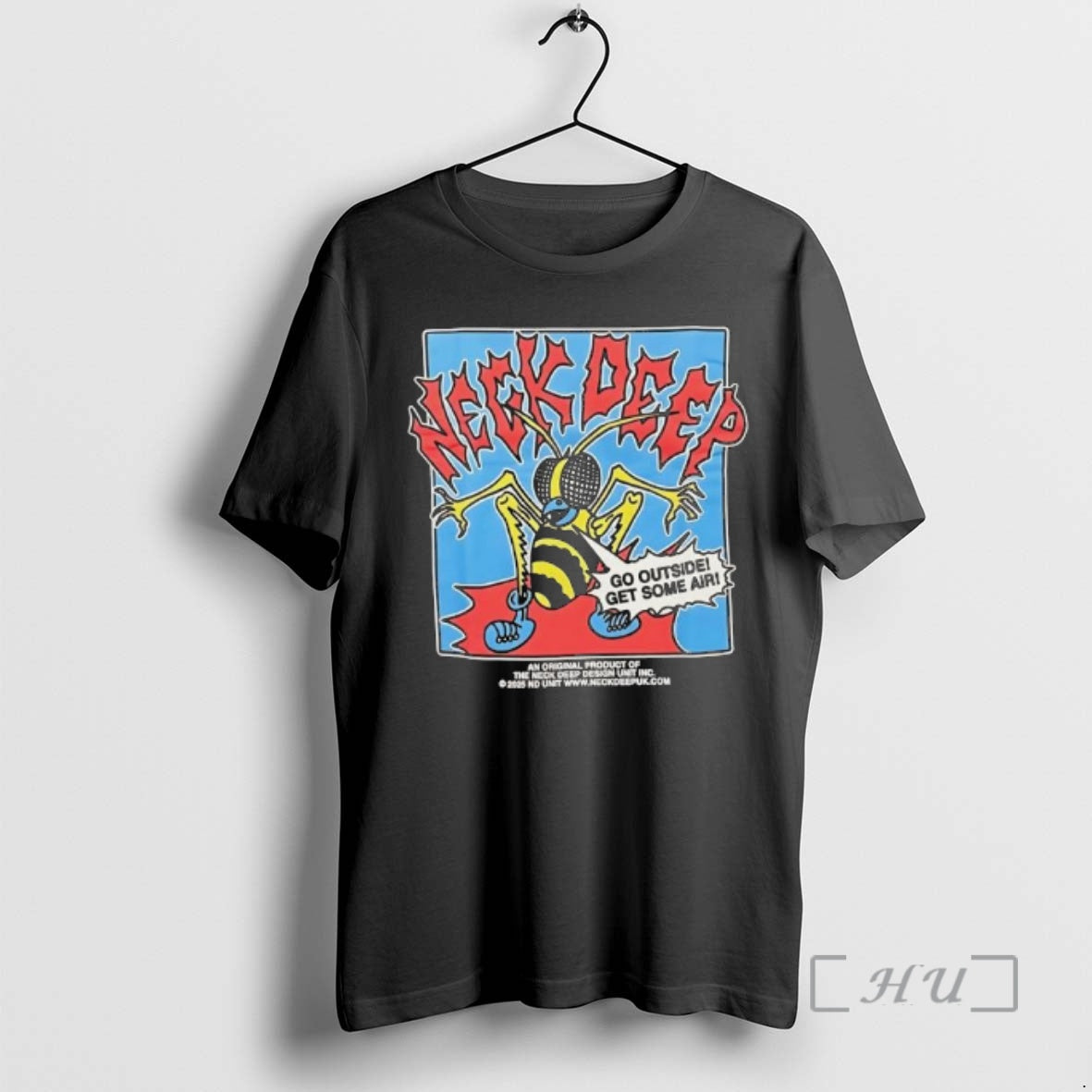 Officials Neck Deep Go Outside Get Some Air Graphic
