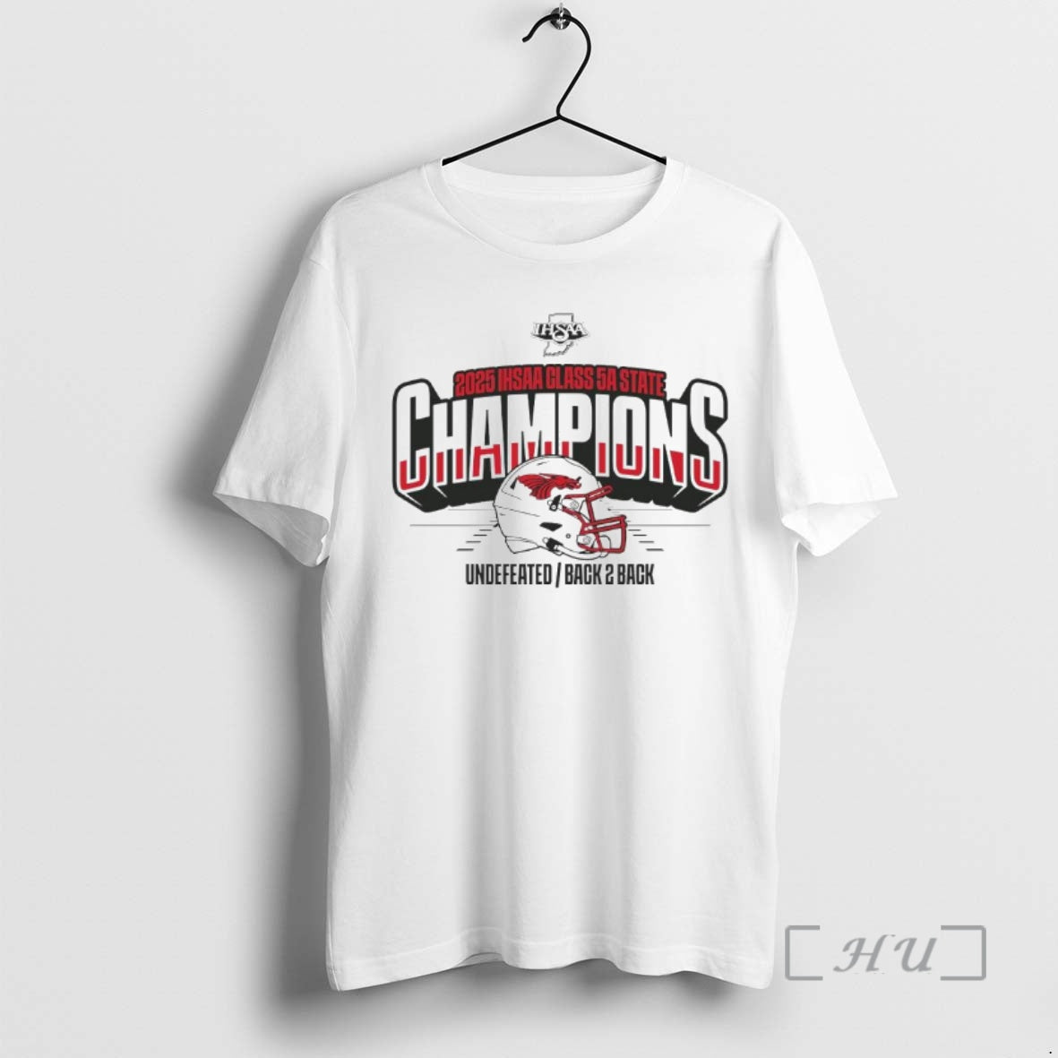Officials New Palestine Dragons 2025 Ihsaa Football Class 5a State Champions Ornaments Premium T Shirts