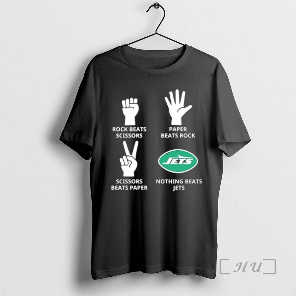 Officials New York Jets Nothing Beats Rock Beats Scissors Paper Beats Rock Scissors Beats Paper