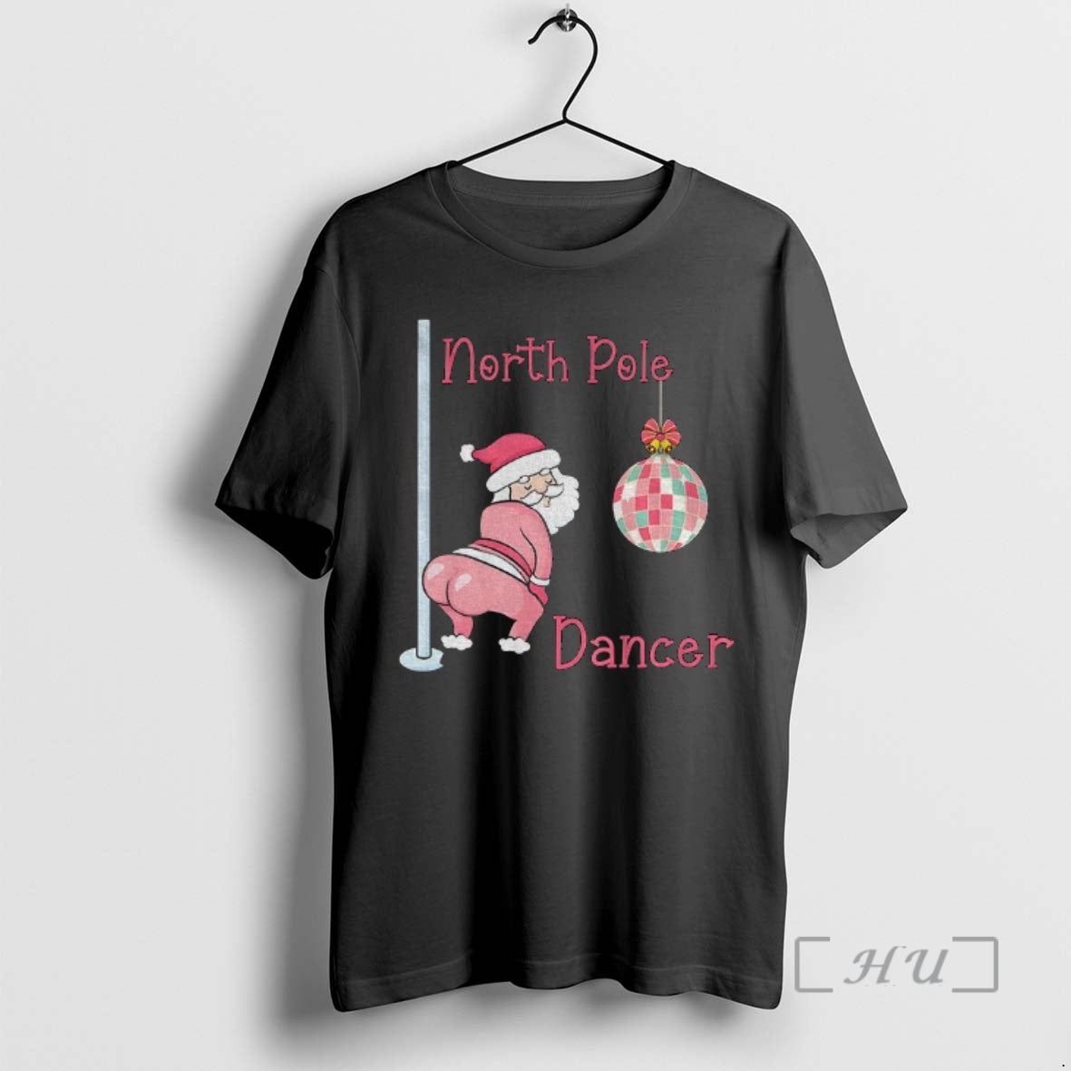 Officials North Pole Dance Santa Joke Christmas