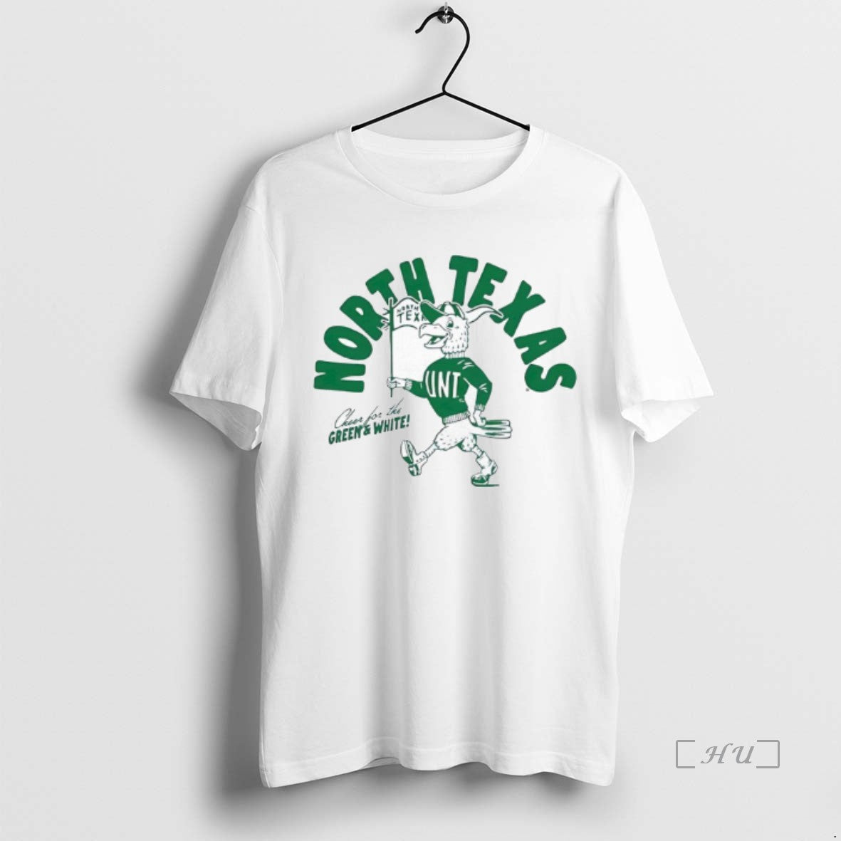 Officials North Texas Mean Green Cheer For The Green And White Premium T Shirts Sweater