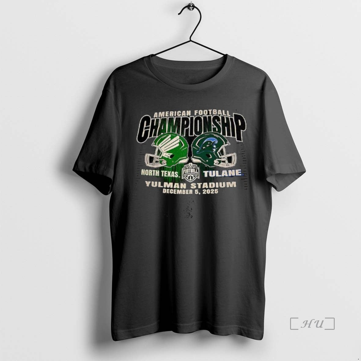 Officials North Texas Mean Green Vs Tulane Green Wave 2025 American Football Yulman Stadium Premium