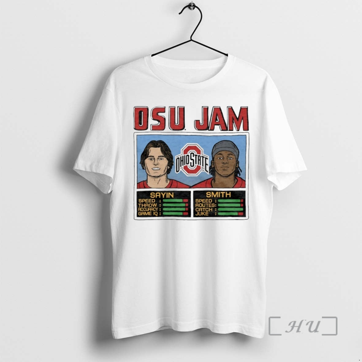 Officials Osu Jam Buckeyes Julian Sayin And Jeremiah Smith Circle