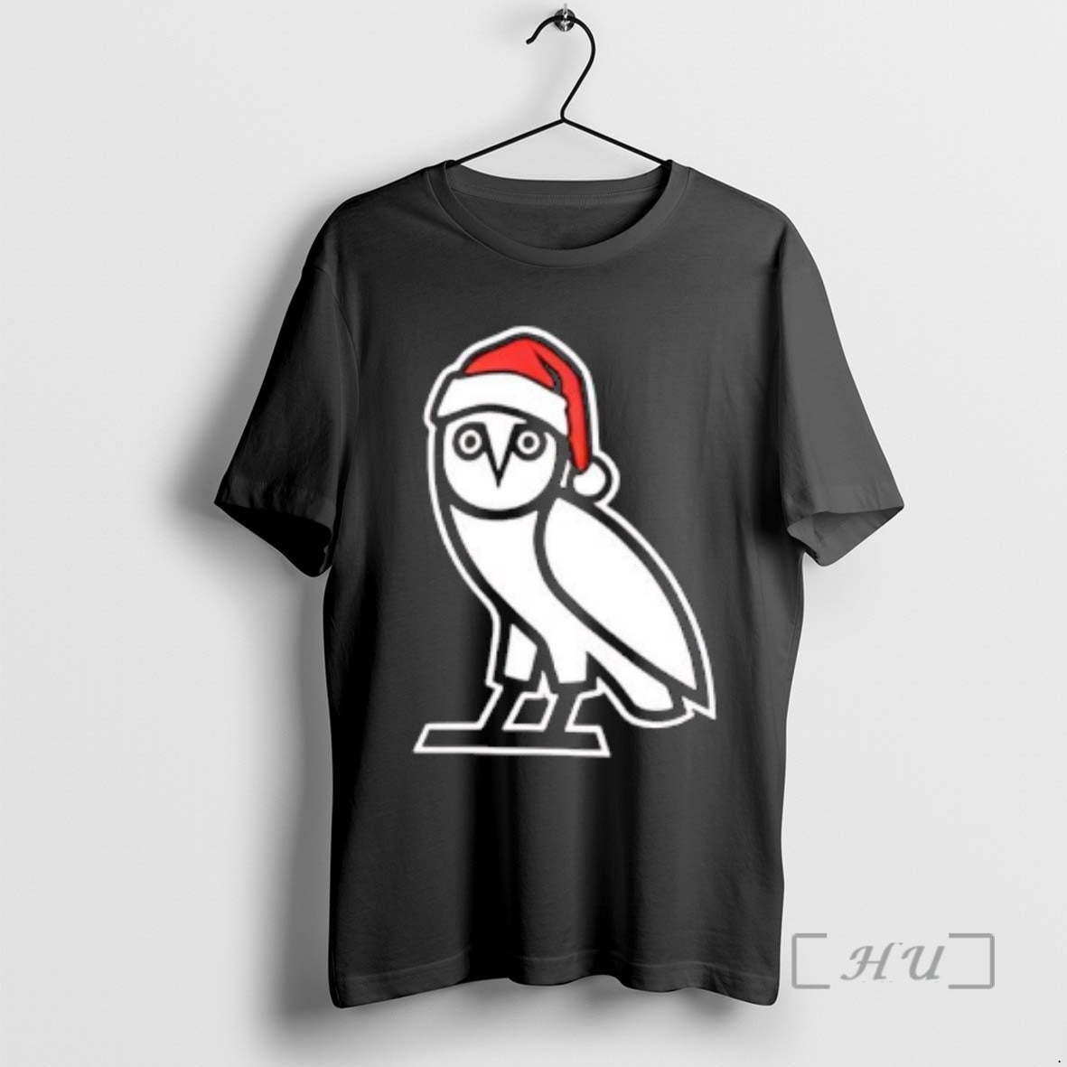 Officials Ovo Holiday Owl Santa Hat Graphic