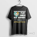 Officials Oakland Athletics Some Grandmas Play Bingo Real Grandmas Watch Diamond Heart Shape Premium