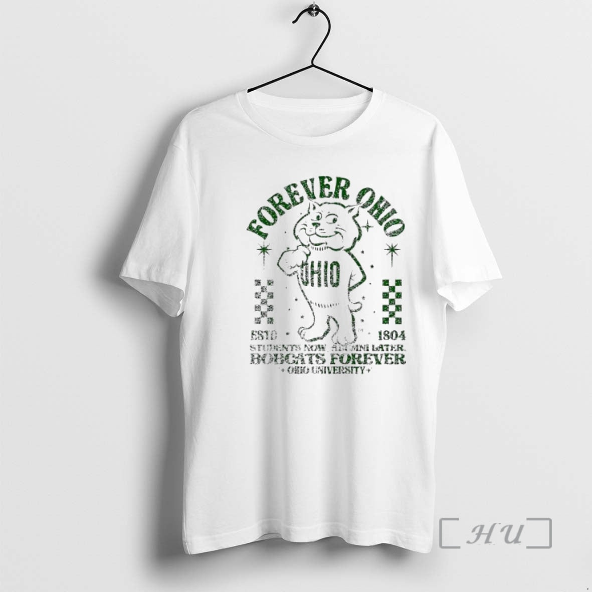 Officials Ohio Bobcats Rufus Forever Ohio Estd 1804 Students Now Amimni Later Bobcats Forever Premium