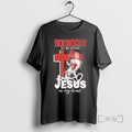 Officials Oklahoma Sooners Cross In My Veins Jesus In My Heart Mascot Premium T Shirts