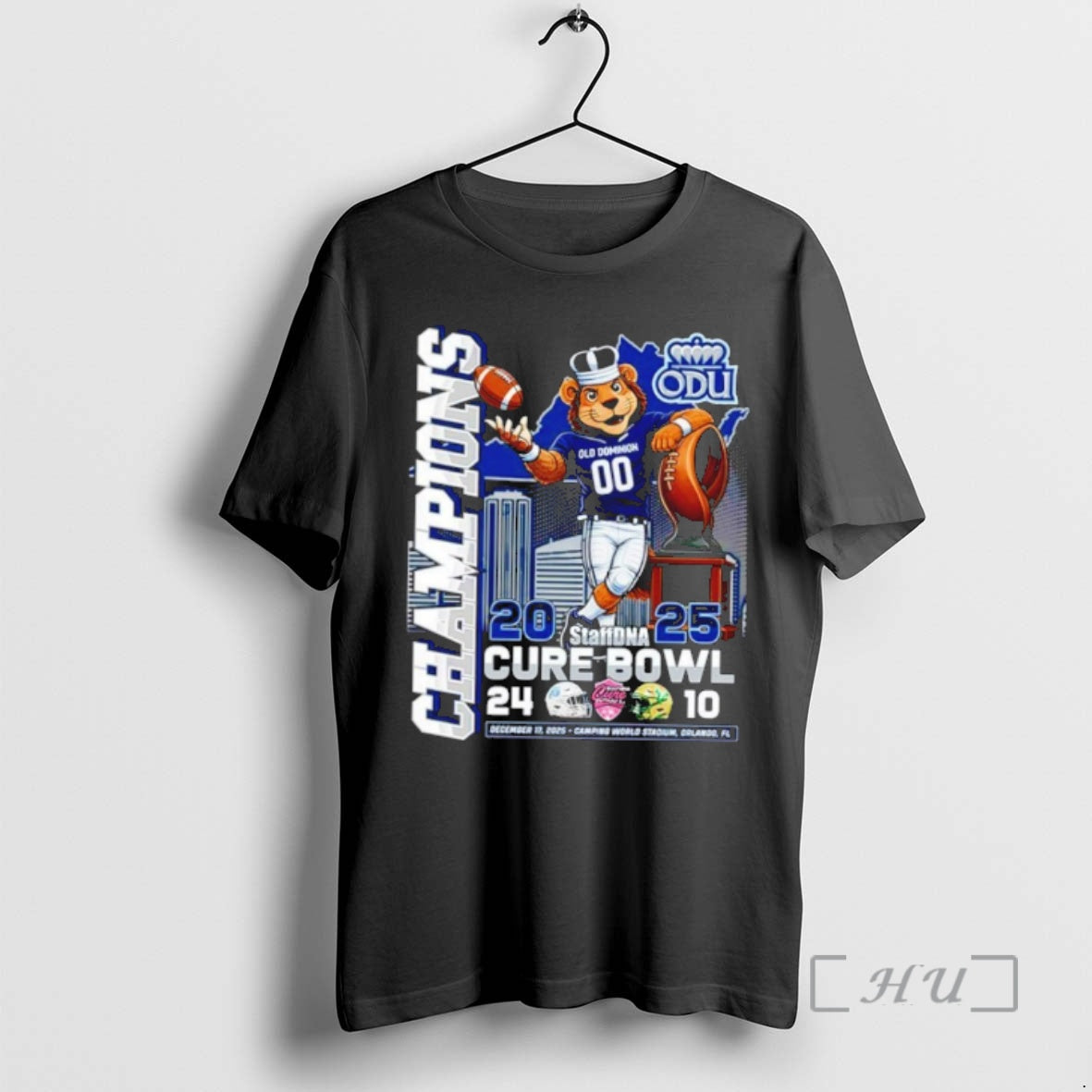 Officials Old Dominion Monarchs 2025 Cure Bowl Champions