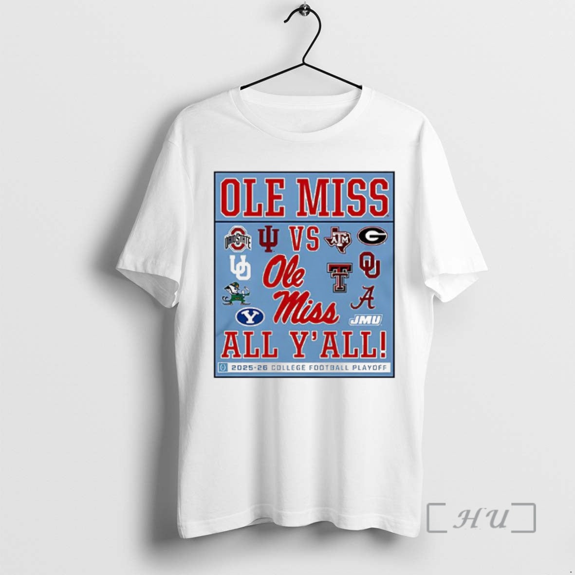Officials Ole Miss Vs All Yall 2025 2026 Cfp Logo