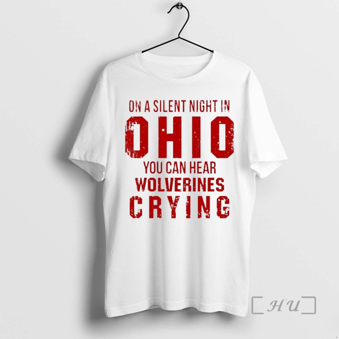 Officials On A Silent Night In Ohio You Can Hear Wolverines Crying Christmas Premium