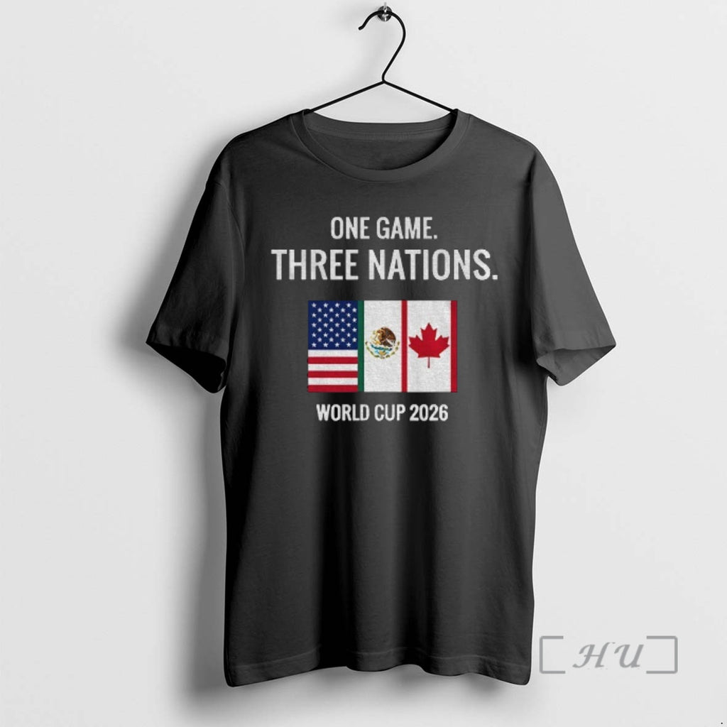 Officials One Game Three Nations World Cup 2026 Flag