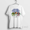 Officials Oregon Vs Indiana 2026 Chick Fil A Peach Bowl Football Helmet Premium T Shirts