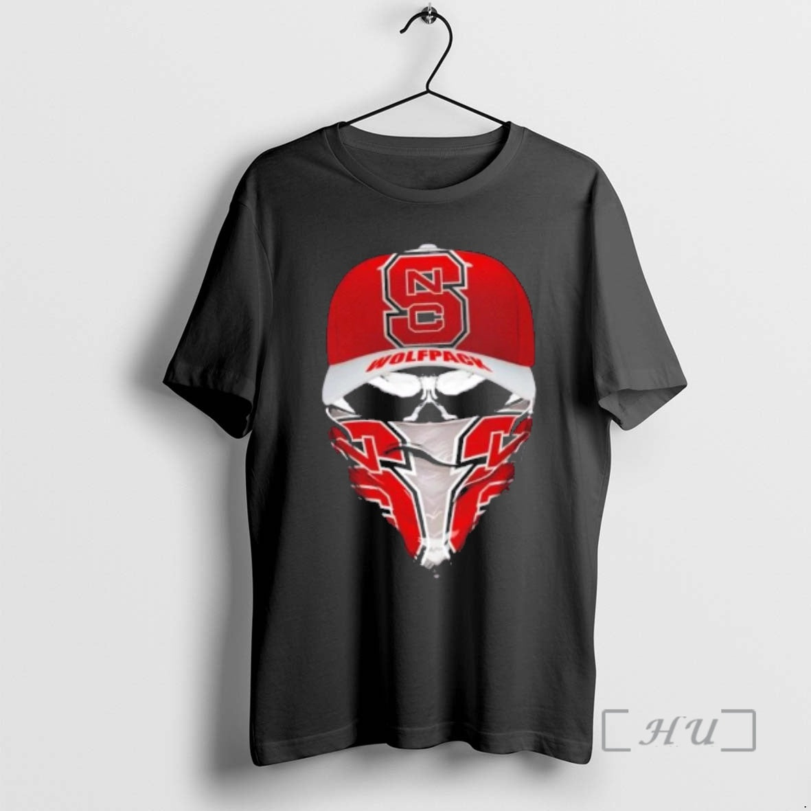 Officials Outlaw Skull Gang Wearing A Cap X Nc State Wolfpack Premium T Shirts Sweater