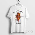 Officials Peace Walking Monk And Aloka Dog Minimalist Vintage