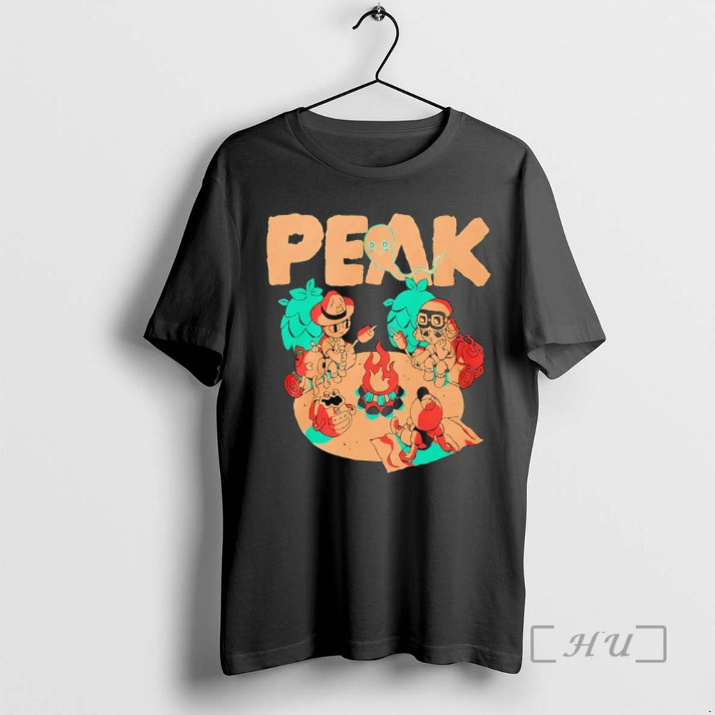 Officials Peak Happy Campers Cartoon