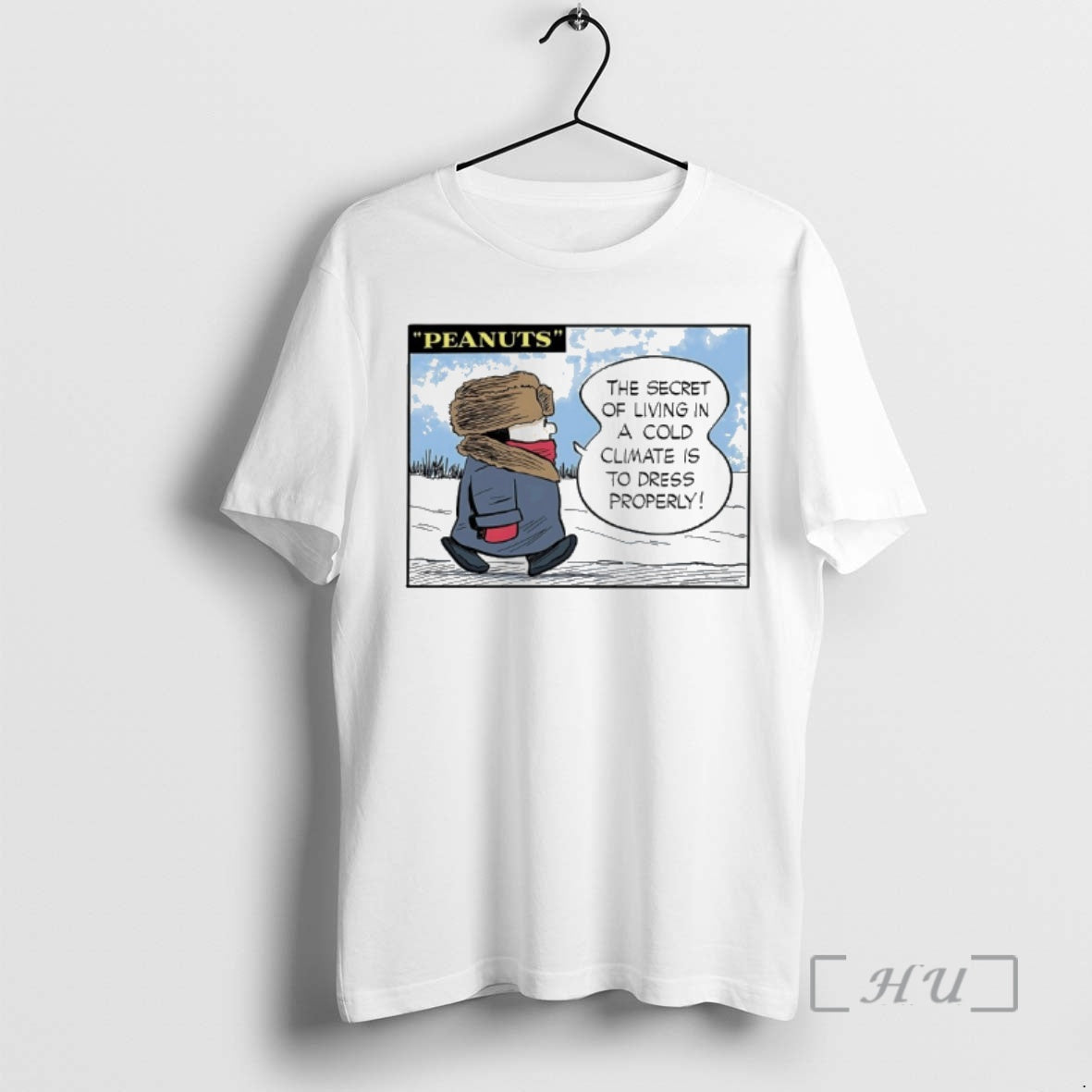 Officials Peanuts The Secret Of Living In A Cold Climate Is To Dress Properly Premium