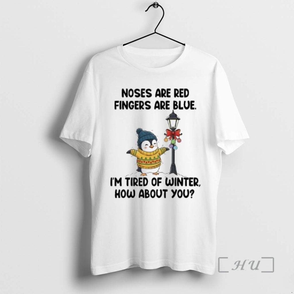 Officials Penguin Noses Are Red Fingers Are Blue Im Tired Of Winter How About You