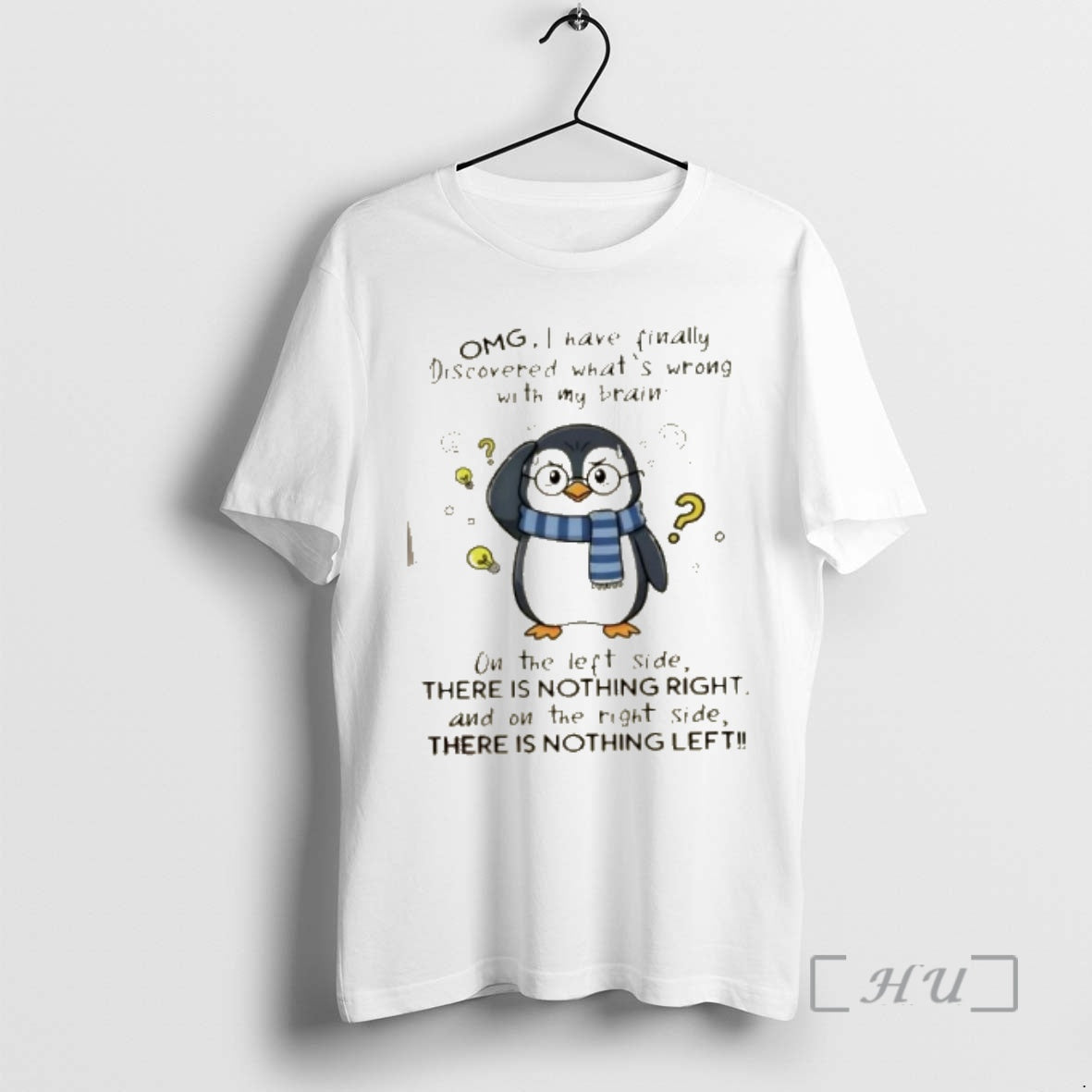 Officials Penguin Omg I Have Finally Discovered Whats Wrong With My Brain On The Left