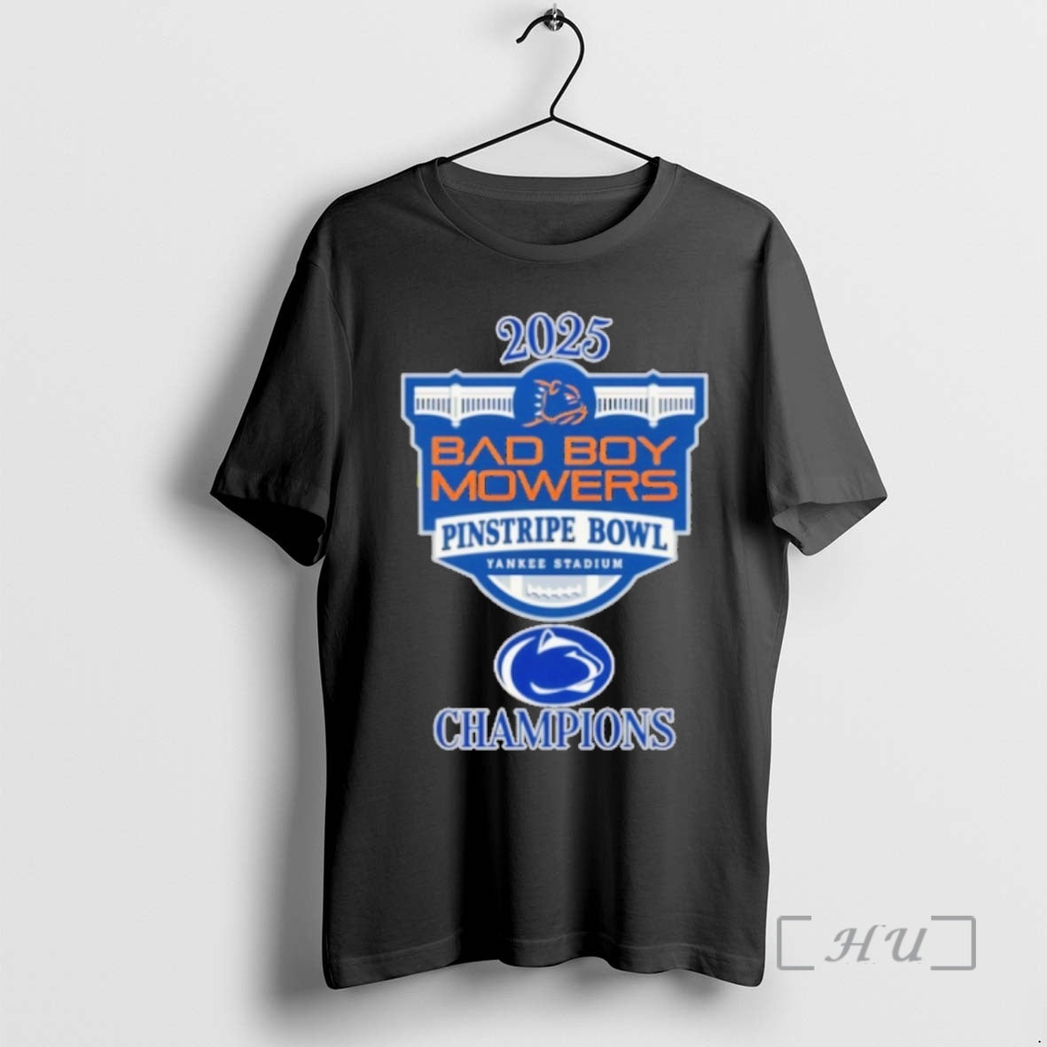 Officials Penn State Nittany Lions Psu 2025 Bad Boy Mowers Pinstripe Bowl Champions Premium