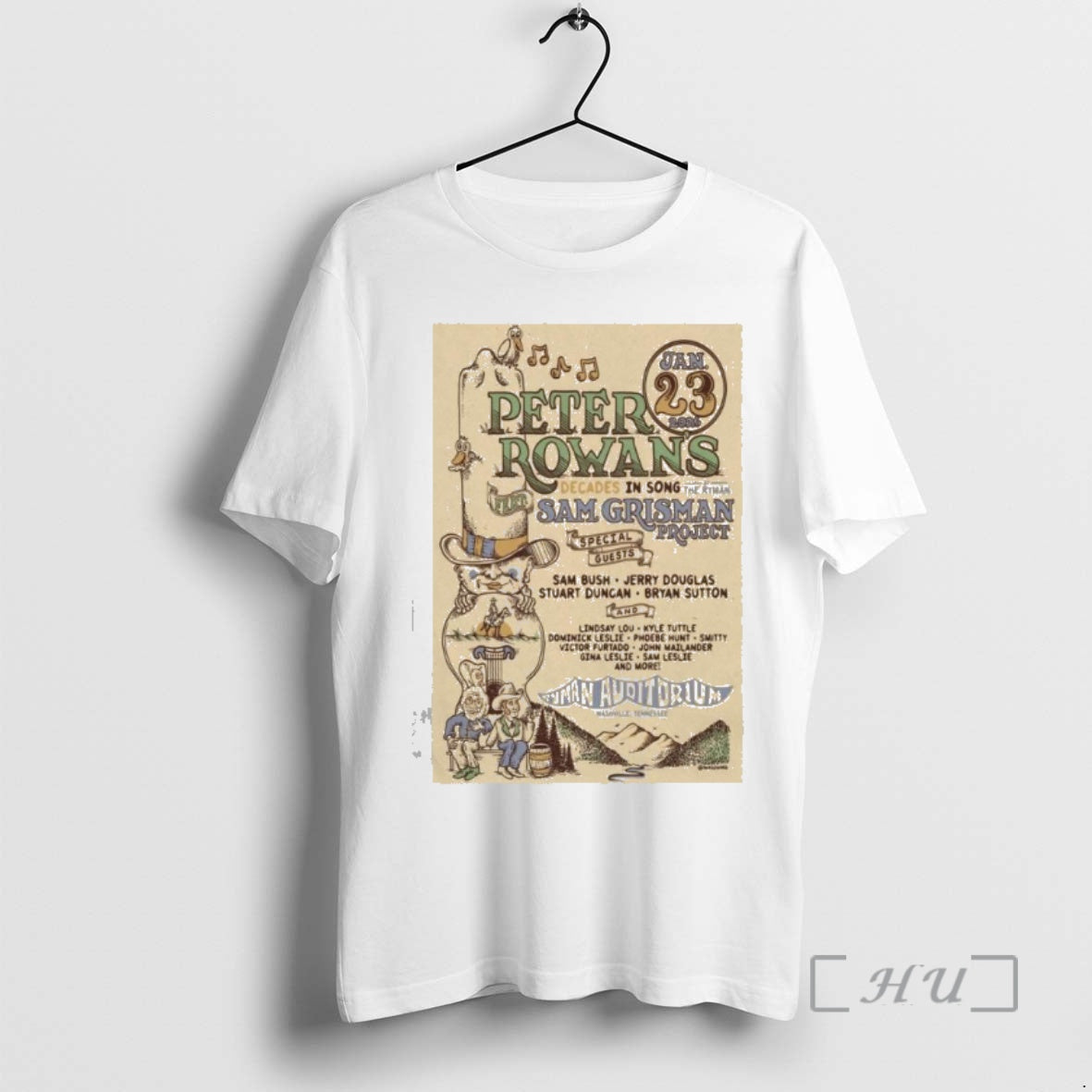 Officials Peter Rowan Jan 23 2026 Ryman Auditorium